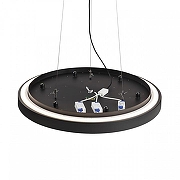 Накладной светильник Sonex Quasar 7758/92L цвет плафона/подвески Белый, Черный, цвет арматуры Черный-3