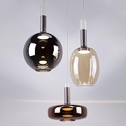 Подвесной светильник Lightstar D1sco 792139 цвет плафона/подвески Красный, Синий, Зеленый, цвет арматуры Белый-1