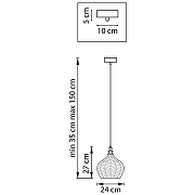 Подвесной светильник Lightstar Rocco 793116 цвет плафона/подвески Белый, цвет арматуры Белый-9