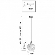 Подвесной светильник Lightstar Rocco 793126 цвет плафона/подвески Белый, цвет арматуры Белый-9
