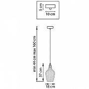 Подвесной светильник Lightstar Rocco 793136 цвет плафона/подвески Белый, цвет арматуры Белый-8