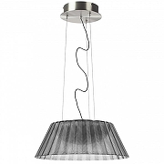 Подвесной светильник Lightstar Napol1 794118 цвет плафона/подвески Серый, цвет арматуры Коричневый-1