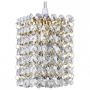 Подвесной светильник Lightstar Cr1stallo 795412 цвет плафона/подвески Прозрачный, цвет арматуры Золото