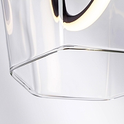 Подвесной светильник Lightstar Caramello 796110 цвет плафона/подвески Прозрачный, цвет арматуры Коричневый-4