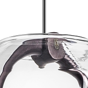 Подвесной светильник Lightstar Caramello 796110 цвет плафона/подвески Прозрачный, цвет арматуры Коричневый-5