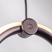 Подвесной светильник Lightstar Caramello 796113 цвет плафона/подвески Коньячный, цвет арматуры Коричневый-6