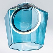 Подвесной светильник Lightstar Caramello 796115 цвет плафона/подвески Голубой, цвет арматуры Коричневый-2