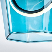 Подвесной светильник Lightstar Caramello 796115 цвет плафона/подвески Голубой, цвет арматуры Коричневый-3