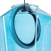 Подвесной светильник Lightstar Caramello 796115 цвет плафона/подвески Голубой, цвет арматуры Коричневый-5