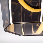 Подвесной светильник Lightstar Caramello 796118 цвет плафона/подвески Серый, цвет арматуры Коричневый-6