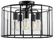 Светильник на штанге Lightstar Genn1 798257 цвет плафона/подвески Прозрачный, цвет арматуры Черный