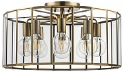 Светильник на штанге Lightstar Genn1 798281 цвет плафона/подвески Прозрачный, цвет арматуры Латунь
