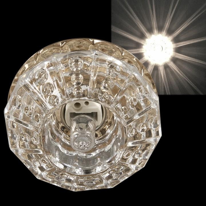 Встраиваемый светильник Sneha 8001/T-S G9 GD 