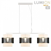 Подвесной светильник Lumion Animaisa 8002/3A цвет плафона/подвески Белый, Черный, цвет арматуры Белый-2
