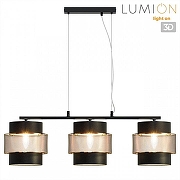 Подвесной светильник Lumion Animaisa 8003/3A цвет плафона/подвески Черный, Золото, цвет арматуры Черный-3