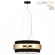 Накладной светильник Lumion Animaisa 8003/6C цвет плафона/подвески Черный, Золото, цвет арматуры Черный-4