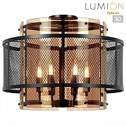 Накладной светильник Lumion Zarina 8007/6C цвет плафона/подвески Черный, Оранжевый, цвет арматуры Черный-2