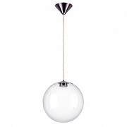 Подвесной светильник Lightstar Sferetta 801010 цвет плафона/подвески Прозрачный, цвет арматуры Красный-2