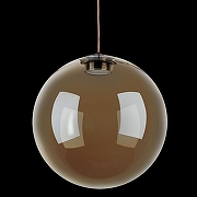 Подвесной светильник Lightstar Sferetta 801013 цвет плафона/подвески Коньячный, цвет арматуры Красный-3