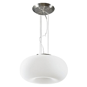 Подвесной светильник Lightstar Mer1nge 801040 цвет плафона/подвески Белый, цвет арматуры Хром-2