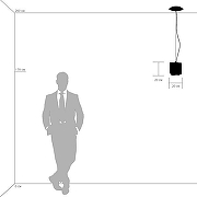 Подвесной светильник Lightstar Nub1 802115 цвет плафона/подвески Белый, цвет арматуры Коричневый-3
