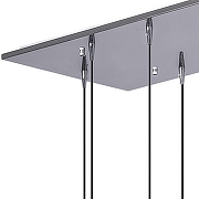 Подвесной светильник Lightstar Pentola 803125 цвет плафона/подвески Желтый, Светло-серый, Оранжевый, Фиолетовый, цвет арматуры Хром-2