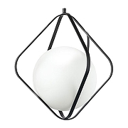 Подвесной светильник Lightstar Globo 803317 цвет плафона/подвески Белый, цвет арматуры Черный