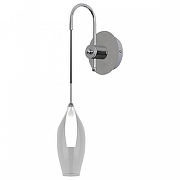 Бра Lightstar Pentola 803521 цвет плафона/подвески Белый, Прозрачный, цвет арматуры Хром