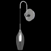 Бра Lightstar Pentola 803521 цвет плафона/подвески Белый, Прозрачный, цвет арматуры Хром-1