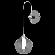Бра Lightstar Pentola 803541 цвет плафона/подвески Белый, Прозрачный, цвет арматуры Хром-1