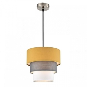 Подвесной светильник Lumion Ilaida 8038/1 цвет плафона/подвески Белый, Желтый, Серый, цвет арматуры Никель-2