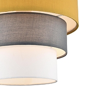 Подвесной светильник Lumion Ilaida 8038/1 цвет плафона/подвески Белый, Желтый, Серый, цвет арматуры Никель-5