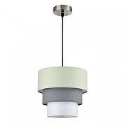 Подвесной светильник Lumion Ilaida 8039/1 цвет плафона/подвески Белый, Зеленый, Серый, цвет арматуры Никель-1