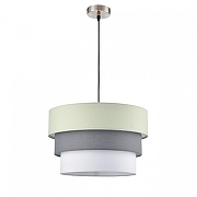 Подвесной светильник Lumion Ilaida 8039/3 цвет плафона/подвески Белый, Зеленый, Серый, цвет арматуры Никель-1