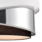 Подвесной светильник Lumion Indira 8040/3 цвет плафона/подвески Белый, Серый, Черный, цвет арматуры Никель-5