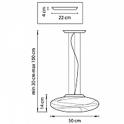 Подвесной светильник Lightstar Cioccolato 804131 цвет плафона/подвески Белый, цвет арматуры Хром-3