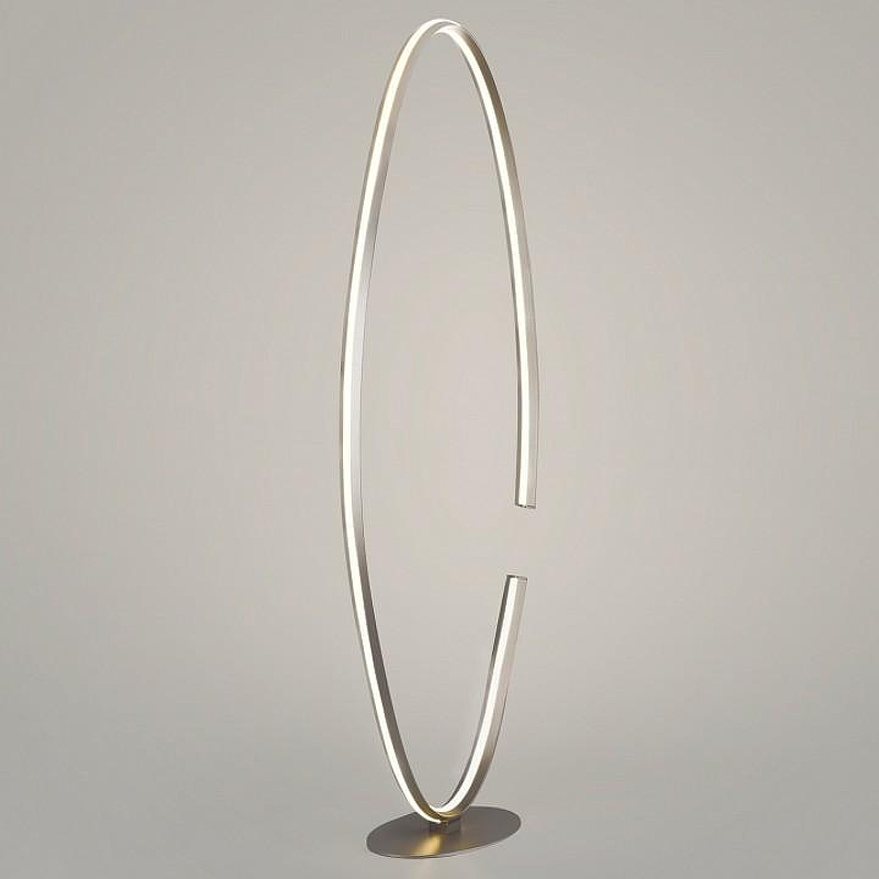 Торшер Eurosvet Gap 80415/1 сатин-никель 