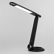 Настольная лампа офисная Eurosvet Action 80428/1 черный цвет плафона/подвески Черный, цвет арматуры Черный