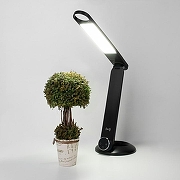 Настольная лампа офисная Eurosvet Action 80428/1 черный цвет плафона/подвески Черный, цвет арматуры Черный-5