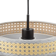 Подвесной светильник Lumion Launa 8043/1 цвет плафона/подвески Бежевый, Серый, цвет арматуры Черный-8