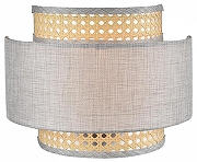 Накладной светильник Lumion Launa 8043/1W цвет плафона/подвески Бежевый, Серый, цвет арматуры Черный-1