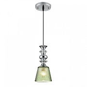 Подвесной светильник Lumion Manola 8047/1А цвет плафона/подвески Зеленый, цвет арматуры Хром-2