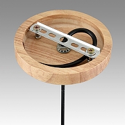 Подвесной светильник Lumion Mirabela 8050/1А цвет плафона/подвески Светло-серый, цвет арматуры Коричневый-6