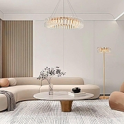 Торшер Bogate's Farfalla 80510/1 цвет плафона/подвески Прозрачный, цвет арматуры Золото-4