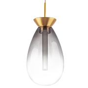Подвесной светильник Lightstar Colore 805118 цвет плафона/подвески Прозрачный, Светло-серый, цвет арматуры Золото, Красный-5