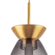 Подвесной светильник Lightstar Colore 805118 цвет плафона/подвески Прозрачный, Светло-серый, цвет арматуры Золото, Красный-6