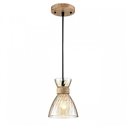 Подвесной светильник Lumion Mirabela 8051/1А цвет плафона/подвески Оранжевый, цвет арматуры Коричневый-2