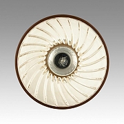 Подвесной светильник Lumion Mirabela 8051/1А цвет плафона/подвески Оранжевый, цвет арматуры Коричневый-3