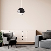 Подвесной светильник Lightstar Colore 805301 цвет плафона/подвески Прозрачный, Зеркальный, цвет арматуры Голубой, Серый-7