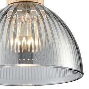 Подвесной светильник Lumion Natana 8053/1А цвет плафона/подвески Светло-серый, цвет арматуры Коричневый-4